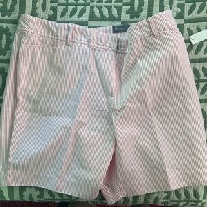 Talbots seersucker perfect short 7.5”